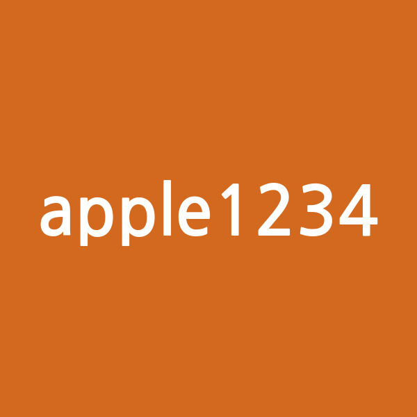 apple1234