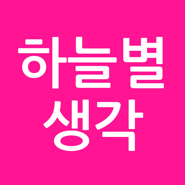 하늘별생각