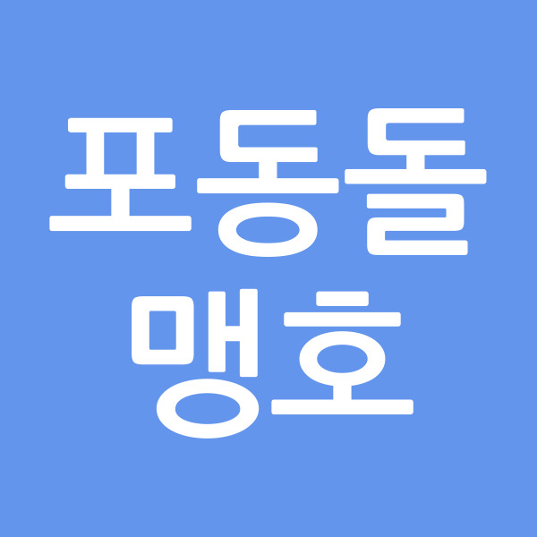포동돌맹호