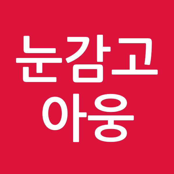 눈감고아웅