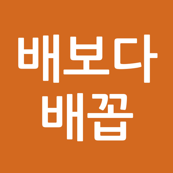 배보다배꼽