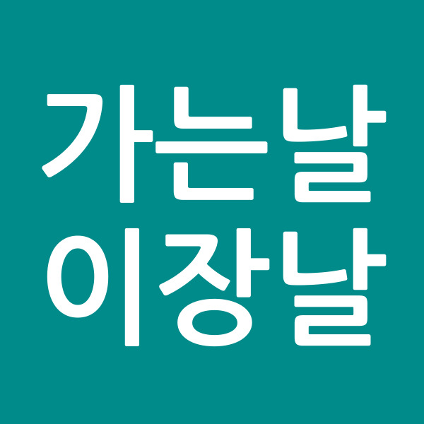 가는날이장날