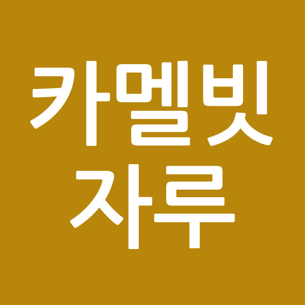 카멜빗자루