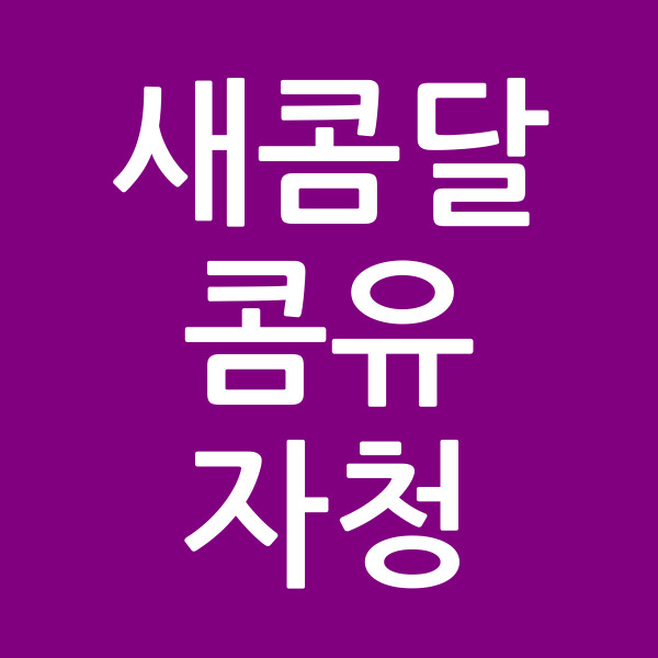 새콤달콤유자청