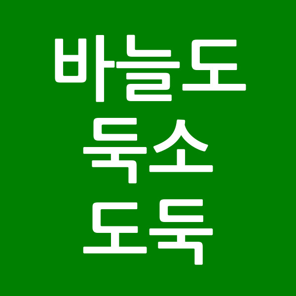 바늘도둑소도둑