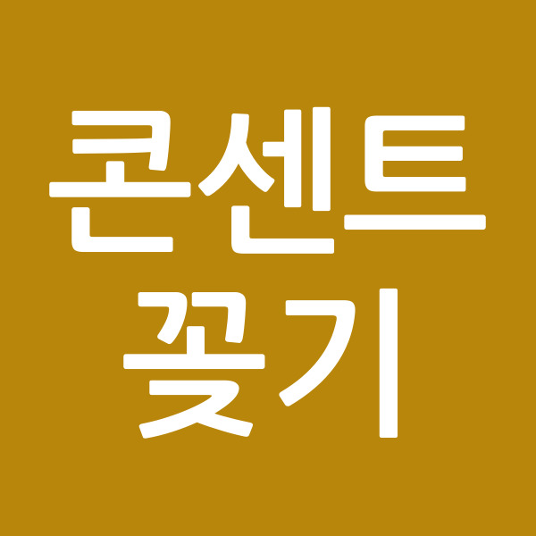 콘센트꽂기