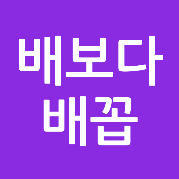 배보다배꼽