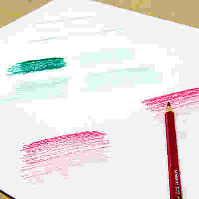 색연필 사용법