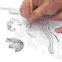 동양화 그릴 때 먹선 긋는 방법