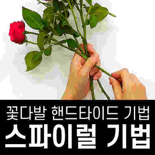 스파이럴 핸드타이드 기법