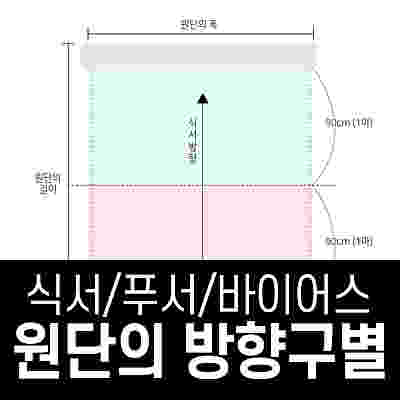 식서 푸서 바이어스 방향 구별